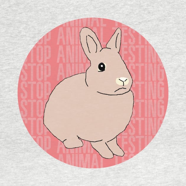 Stop Animal Testing Rabbit by RevolutionInPaint